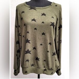 Ladies star pullover